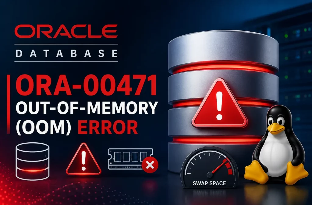 Oracle database out of memory error resolved