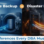 Database Backup vs Disaster Recovery: Key Differences for DBAs