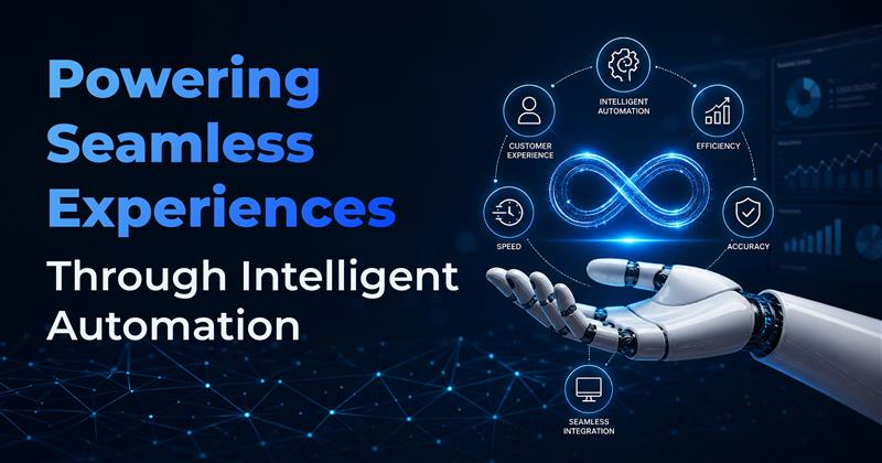 Use intelligent automation to simplify workflows, improve efficiency, and create seamless, scalable customer experiences.